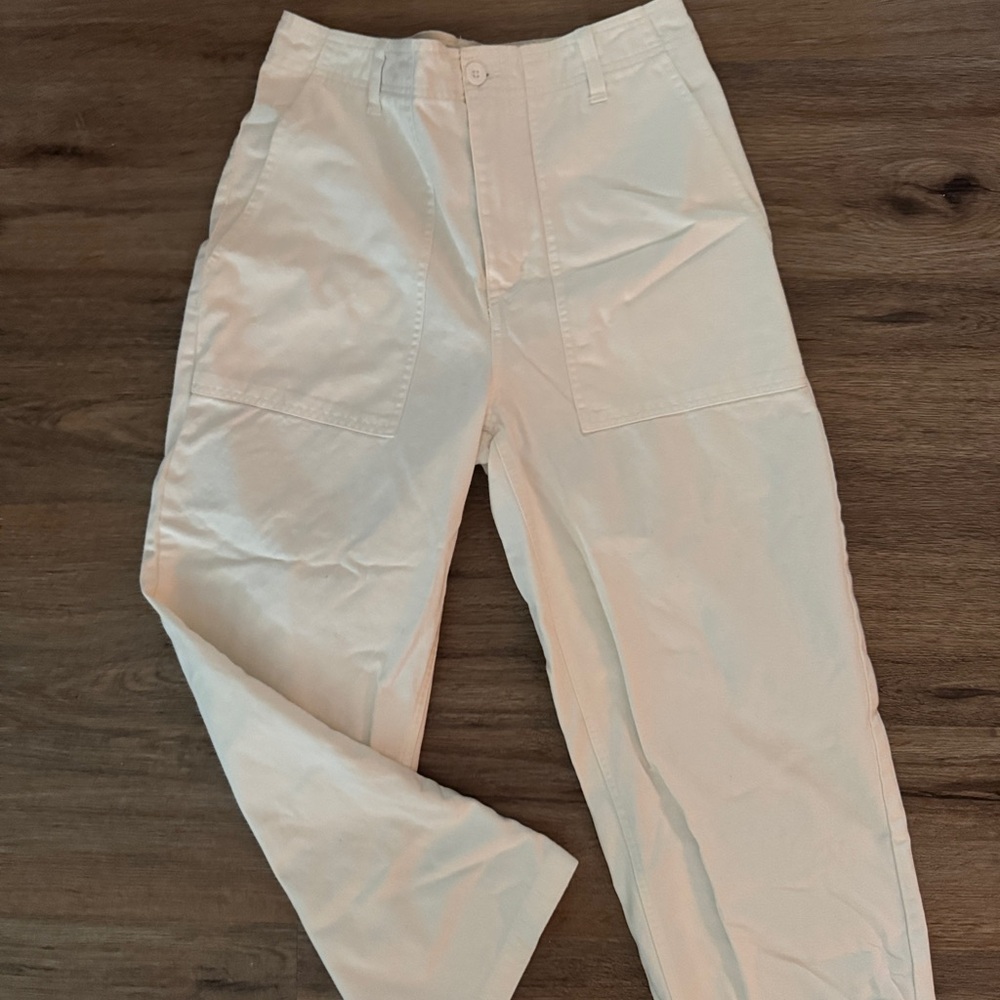 Stylish Cream Pants